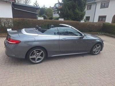 Gebraucht Mercedes C180 AMG line 156 PS (114 kW) 2018 Grau Cabrio