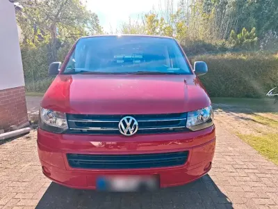 Brugt VW T5 Startline 114 HK (83 kW) 2014 Rød Van