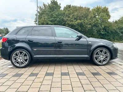 Gebraucht Audi A3 S-Line 140 PS (102 kW) 2007 Schwarz Kleinwagen