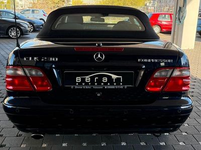 Gebraucht Mercedes CLK230 Elegance 197 PS (144 kW) 2003 Blau Cabrio