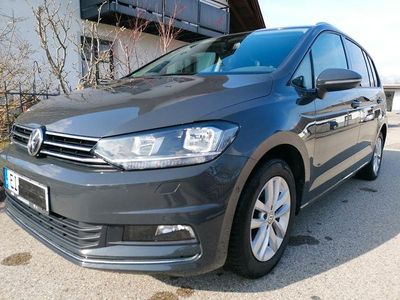 Gebraucht VW Touran Sound 150 PS (110 kW) 2018 Grau Van / Kleinbus