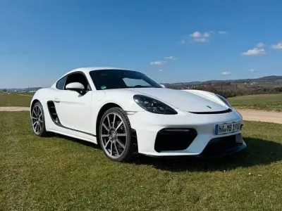 Brugt Porsche 718 Cayman Sport 300 HK (220 kW) 2017 Hvid Coupe