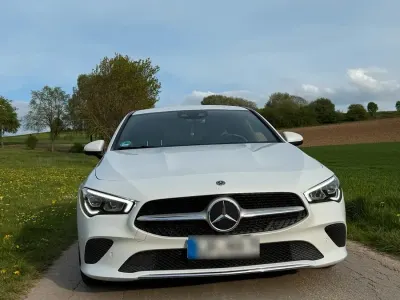 Brugt Mercedes CLA180 116 HK (85 kW) 2020 Hvid Sedan