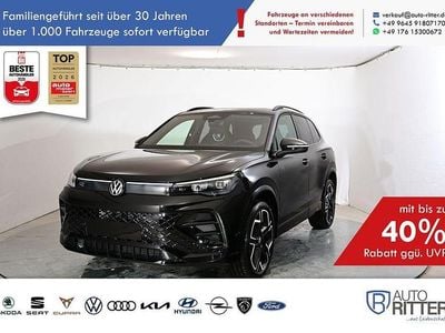 Neu VW Tiguan R-line 204 PS (150 kW) 2025 Mythosschwarz metalli.../schwa SUV