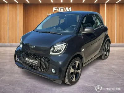 Gebraucht Smart ForTwo Coupé 60 kW (82 PS) 2024 Bodypanels in black Kleinwagen