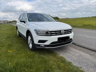 Gebraucht VW Tiguan Allspace 150 PS (110 kW) 2017 Weiß SUV