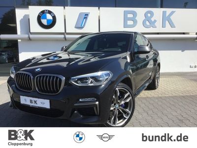 gebraucht BMW X4 M40 d Navi Prof. AHK Pano RFK HUD Standh. 21''