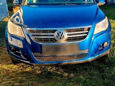 Second-hand VW Tiguan 170 CP (125 kW) 2008 Albastru SUV