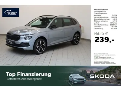 Neu Skoda Kamiq Monte Carlo 150 PS (110 kW) 2026 Silber SUV