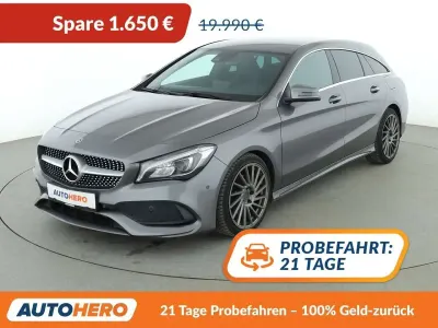 Gebraucht Mercedes CLA200 AMG line 156 PS (114 kW) 2018 Mountaingrau Kombi