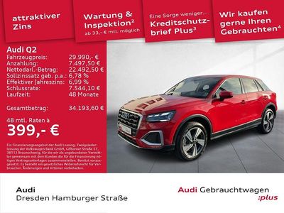 Gebraucht Audi Q2 Advanced 150 PS (110 kW) 2025 Progressivrot metallic SUV