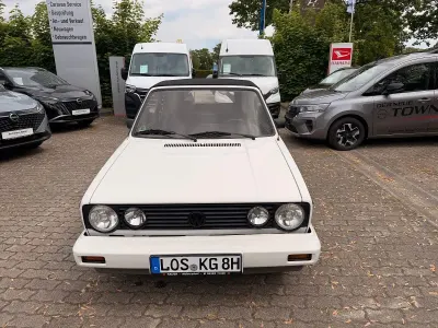 Gebraucht VW Golf Cabriolet 98 PS (72 kW) 1992 Weiß Cabrio