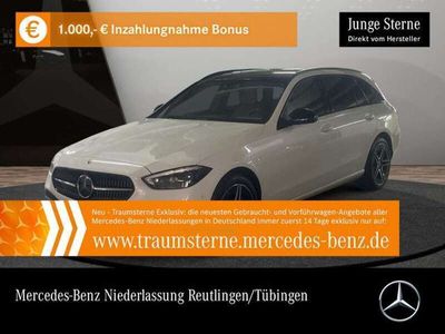 gebraucht Mercedes C300e T AVANTG+NIGHT+PANO+360+AHK+KEYLESS+9G