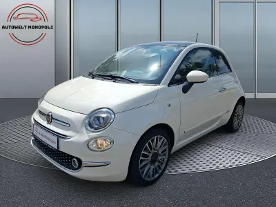 Gebraucht Fiat 500 Lounge 69 PS (50 kW) 2017 Weiß Kleinwagen