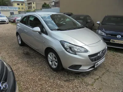 Gebraucht Opel Corsa drive 69 PS (50 kW) 2016 Argon silber/ice silver (m2) Kleinwagen