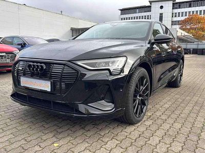 Gebraucht Audi e-tron Sportback Black Edition 300 kW (408 PS) 2022 Schwarz SUV