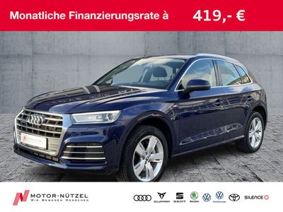 gebraucht Audi Q5 50 TFSI e QU S-TR XENON+NAVI+2xPDC+PANO+19"LM