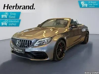 Gebraucht Mercedes C63 AMG AMG 510 PS (375 kW) 2022 Metalliclack selenitgrau Cabrio