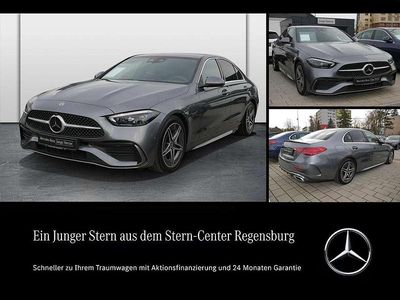 Gebraucht Mercedes C220 AMG 200 PS (147 kW) 2023 Metalliclack selenitgrau Limousine