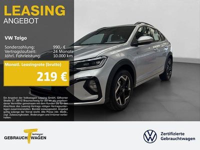 Gebraucht VW Taigo R-line 116 PS (85 kW) 2025 Silber SUV