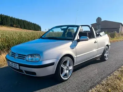 Gebraucht VW Golf Cabriolet 101 PS (74 kW) 2000 Silber Cabrio