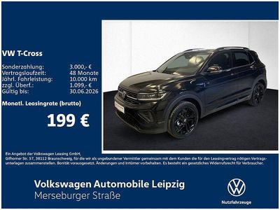 Nuova VW T-Cross R-line 116 CV (85 kW) 2026 Nero SUV