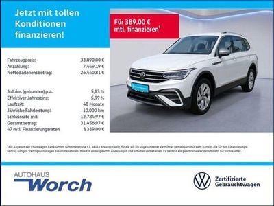 Gebraucht VW Tiguan Allspace Life 150 PS (110 kW) 2024 Andere SUV