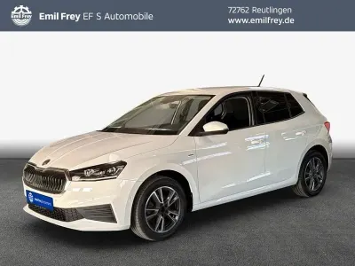 Gebraucht Skoda Fabia Tour 110 PS (80 kW) 2023 Weiß Kleinwagen