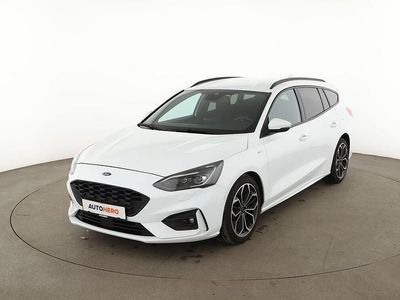 Gebraucht Ford Focus ST-Line 150 PS (110 kW) 2019 Weiß Kombi