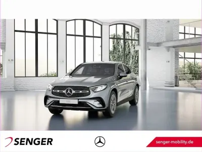 Brugt Mercedes GLC220 AMG 197 HK (144 kW) 2023 Sølv Coupe