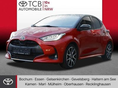 Rot Gebraucht 2021 Toyota Yaris Hybrid Style Kleinwagen | 19.488 € (Etwas zu teuer)