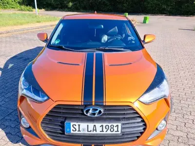 Gebraucht Hyundai Veloster Premium 186 PS (136 kW) 2012 Orange Kleinwagen