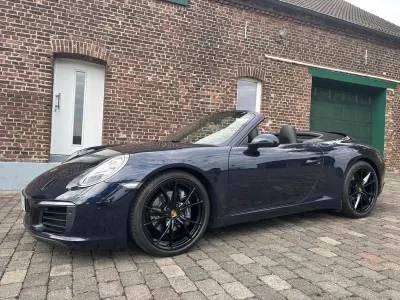 Gebraucht Porsche 911 Carrera Cabriolet 370 PS (272 kW) 2016 Blau Cabrio
