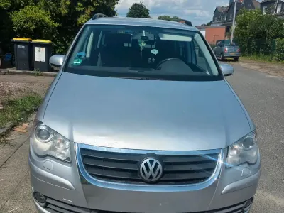 Gebraucht VW Touran 100 PS (73 kW) 2006 Silber Van / Kleinbus
