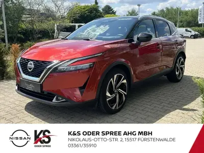 Gebraucht Nissan Qashqai Tekna+ 158 PS (116 kW) 2022 Rot SUV