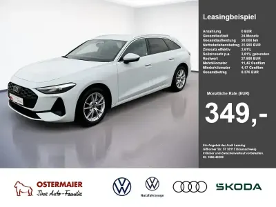 Gebraucht Audi A5 Ambiente 150 PS (110 kW) 2025 Gletscherweiß Kombi