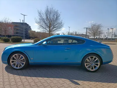 Brugt Bentley Continental GT 611 HK (449 kW) 2010 Blå Coupe