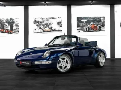 Gebraucht Porsche 993 286 PS (210 kW) 1997 (d) irisblau Cabrio