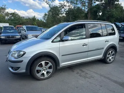 Gebraucht VW Touran Cross 105 PS (77 kW) 2008 Silber Van / Kleinbus