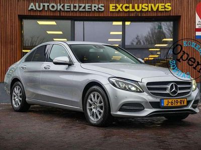 Usata Mercedes C180 Prestige 156 CV (114 kW) 2014 Grigio Berlina