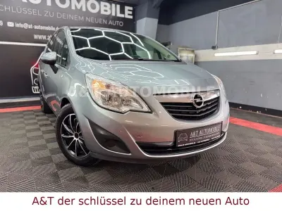Gebraucht Opel Meriva Edition 101 PS (74 kW) 2010 Silber Van / Kleinbus