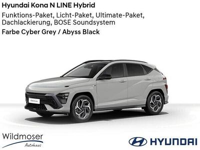 gebraucht Hyundai Kona ❤️ N LINE Hybrid ⌛ Sofort verfügbar! ✔️ mit 5 Zusatz-Paketen