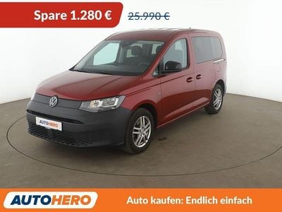 Gebraucht VW Caddy 114 PS (83 kW) 2022 Rot Van / Kleinbus