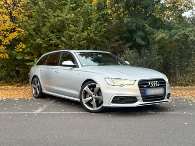 Usata Audi A6 S-Line 313 CV (230 kW) 2013 Argento Station wagon