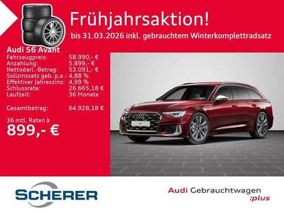 Gebraucht Audi S6 Basis 344 PS (253 kW) 2025 Grenadinerot metallic Kombi