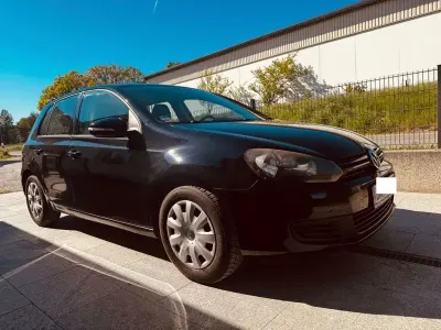 Brugt VW Golf VI Trendline 80 HK (58 kW) 2009 Sort Hatchback