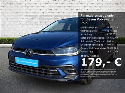Usata VW Polo Style 110 CV (80 kW) 2024 Blu Utilitaria