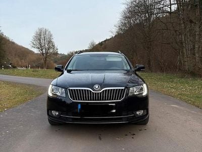 Brugt Skoda Superb 179 HK (131 kW) 2015 Sort Stationcar