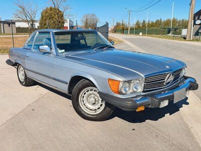 Usata Mercedes SL380 204 CV (150 kW) 1984 Blu Cabrio