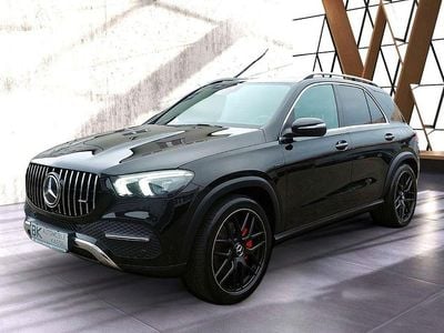 Obsidianschwarz Gebraucht 2021 Mercedes GLE350 AMG line SUV | 51.950 € (Fairer Preis)